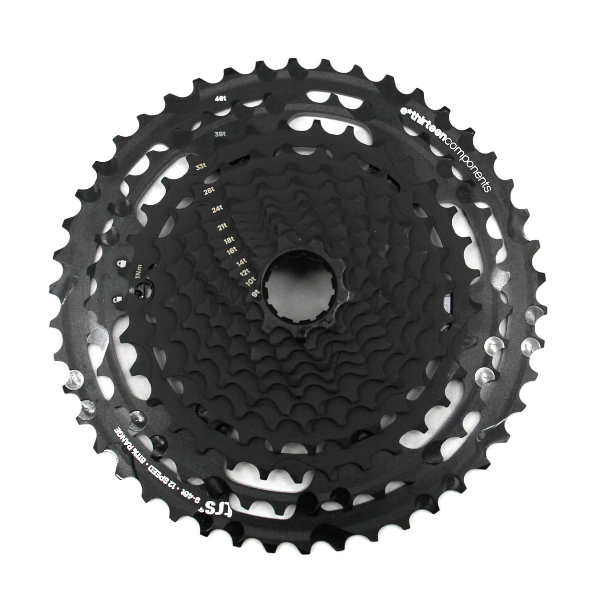E-thirteen TRS Plus 9-46 Tanden - 12-speed Cassette 1 E-thirteen TRS Plus 9-46 Tanden - 12-speed Cassette