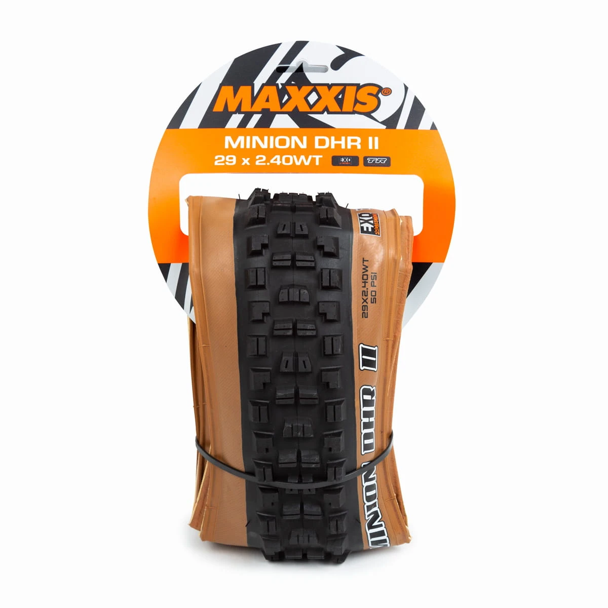 MAXXIS Minion DHR II WT Skinwall Vouwband 29x2.40 Inch - Dual Compound TR EXO 2 MAXXIS Minion DHR II WT Skinwall Vouwband 29x2.40 Inch - Dual Compound TR EXO - Afbeelding 2