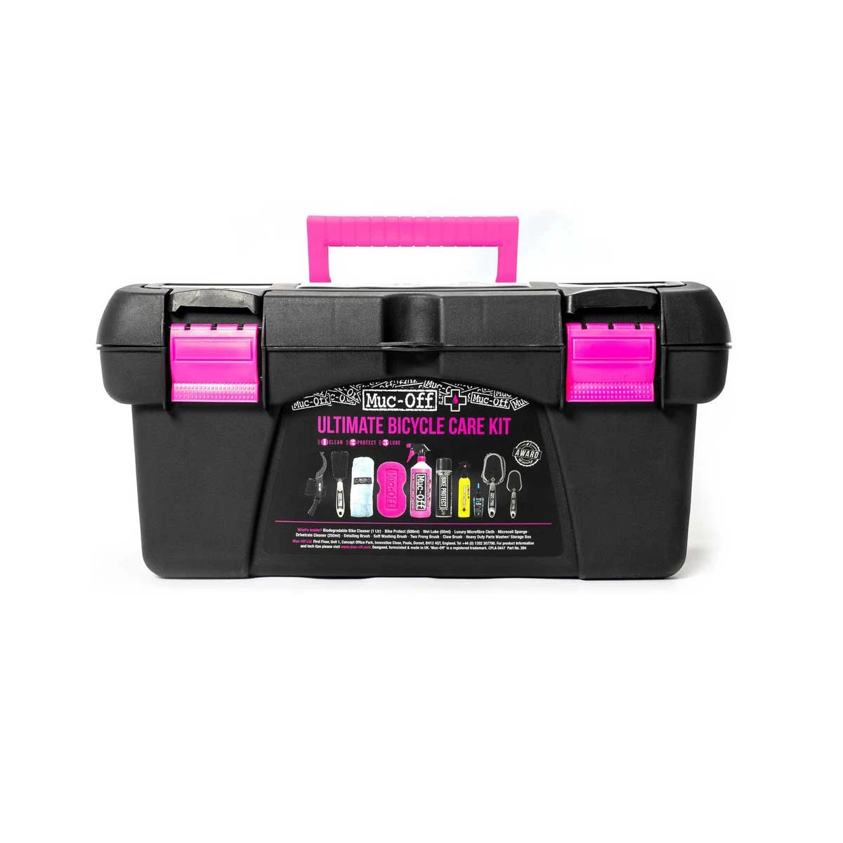 Muc-Off Ultimate Bicycle Kit Schoonmaakset Met Koffer 2 Muc-Off Ultimate Bicycle Kit Schoonmaakset Met Koffer - Afbeelding 2