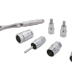 Birzman 8-delige Ratelset Met Diverse Doppen, Trekkers