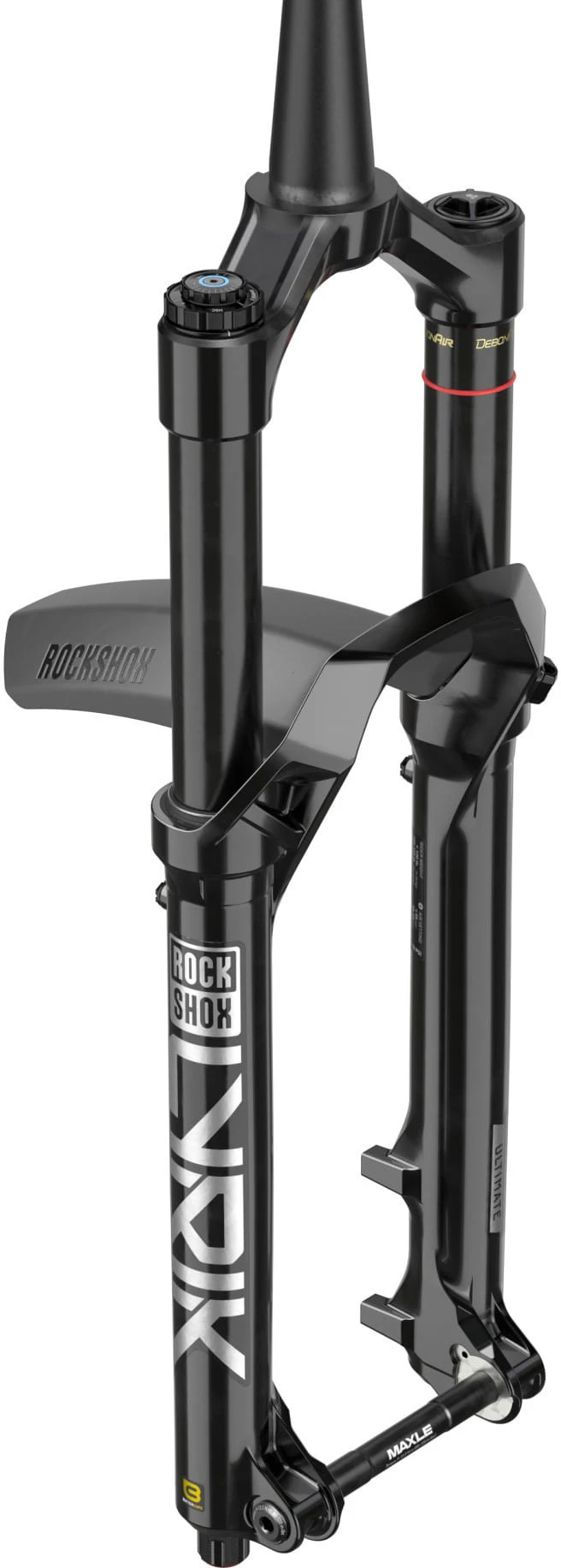 Rock-shox Lyrik Ultimate Debon Air+ RC2 - 29 Inch - 150 Mm Veerweg, Taps Toelopend, 44 Mm Offset - Zwart 2 Rock-shox Lyrik Ultimate Debon Air+ RC2 - 29 Inch - 150 Mm Veerweg, Taps Toelopend, 44 Mm Offset - Zwart - Afbeelding 2