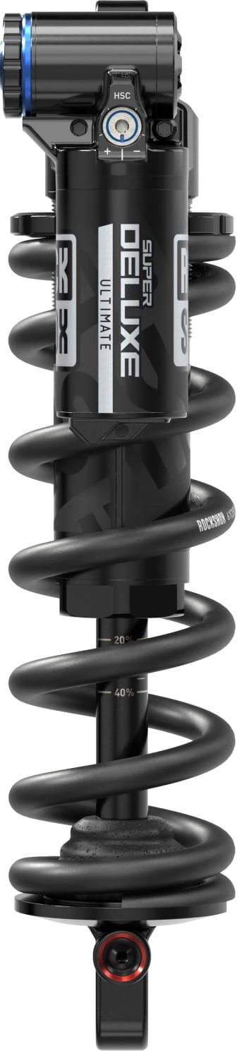 Rock-shox Super Deluxe Ultimate Spoel DHRC2, 225x75 Mm Standaard/Trunnion - Zwart 2 Rock-shox Super Deluxe Ultimate Spoel DHRC2, 225x75 Mm Standaard/Trunnion - Zwart - Afbeelding 2