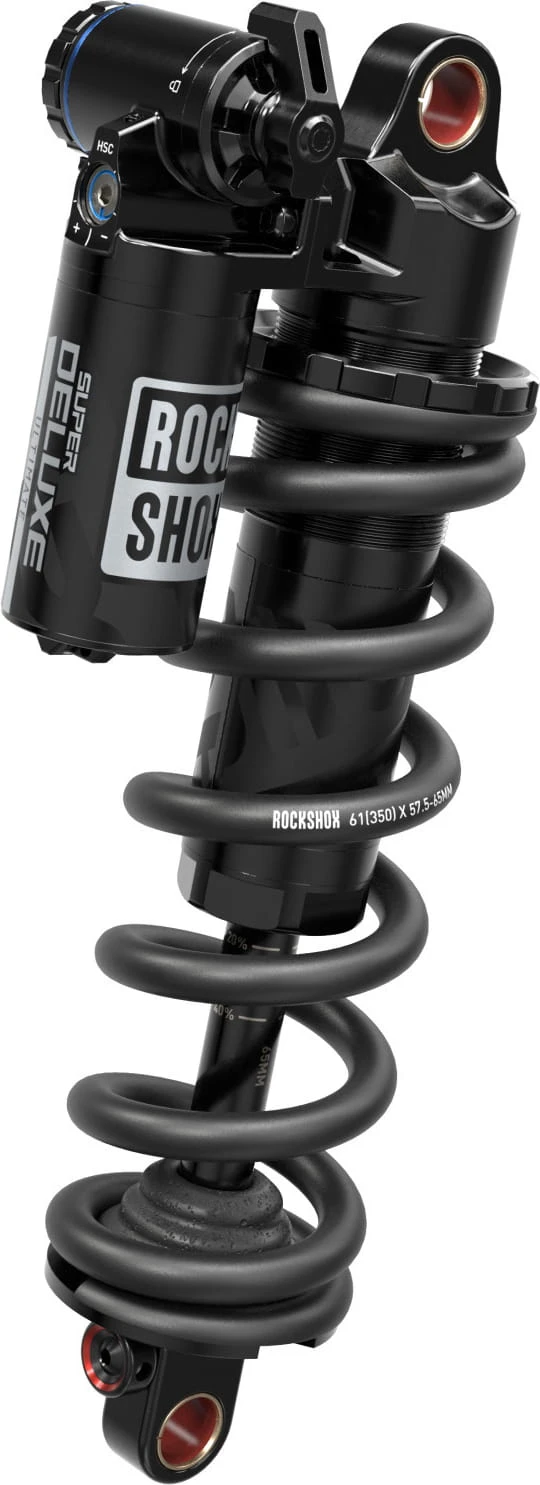 Rock-shox Super Deluxe Ultimate Spoel DHRC2, 225x75 Mm Standaard/Trunnion - Zwart 1 Rock-shox Super Deluxe Ultimate Spoel DHRC2, 225x75 Mm Standaard/Trunnion - Zwart