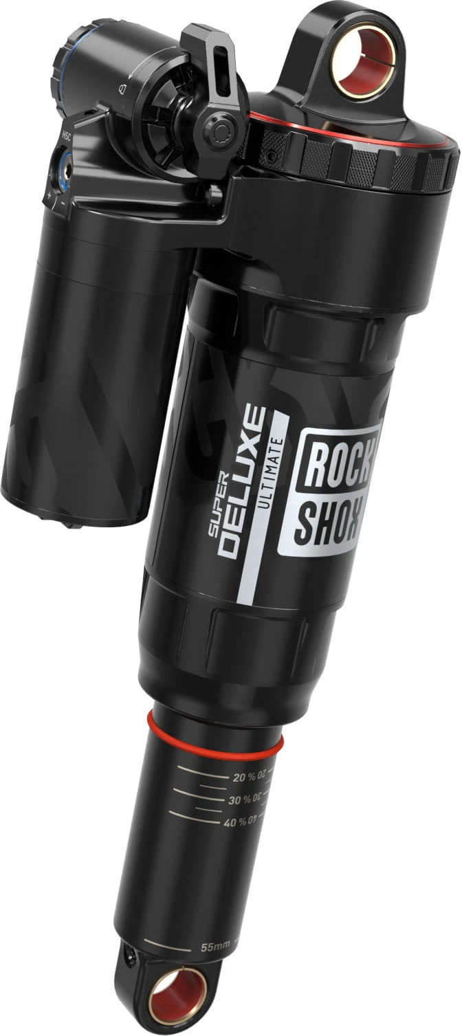 Rock-shox Super Deluxe Ultimate Debon Air+ RC2T, 210x52,5 Mm Standaard/Standaard - Zwart 1 Rock-shox Super Deluxe Ultimate Debon Air+ RC2T, 210x52,5 Mm Standaard/Standaard - Zwart