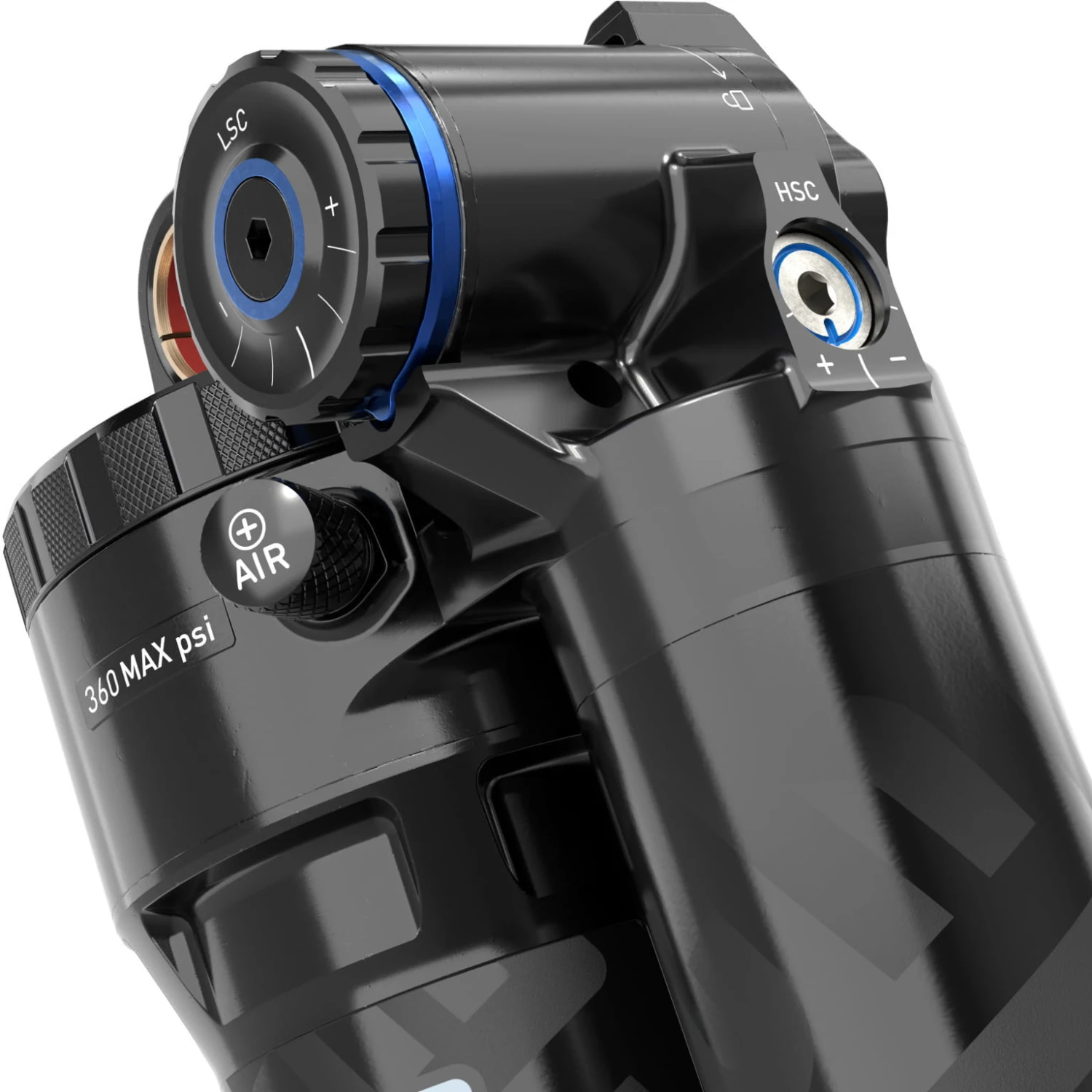 Rock-shox Super Deluxe Ultimate Debon Air+ RC2T, 210x52,5 Mm Standaard/Standaard - Zwart 2 Rock-shox Super Deluxe Ultimate Debon Air+ RC2T, 210x52,5 Mm Standaard/Standaard - Zwart - Afbeelding 2