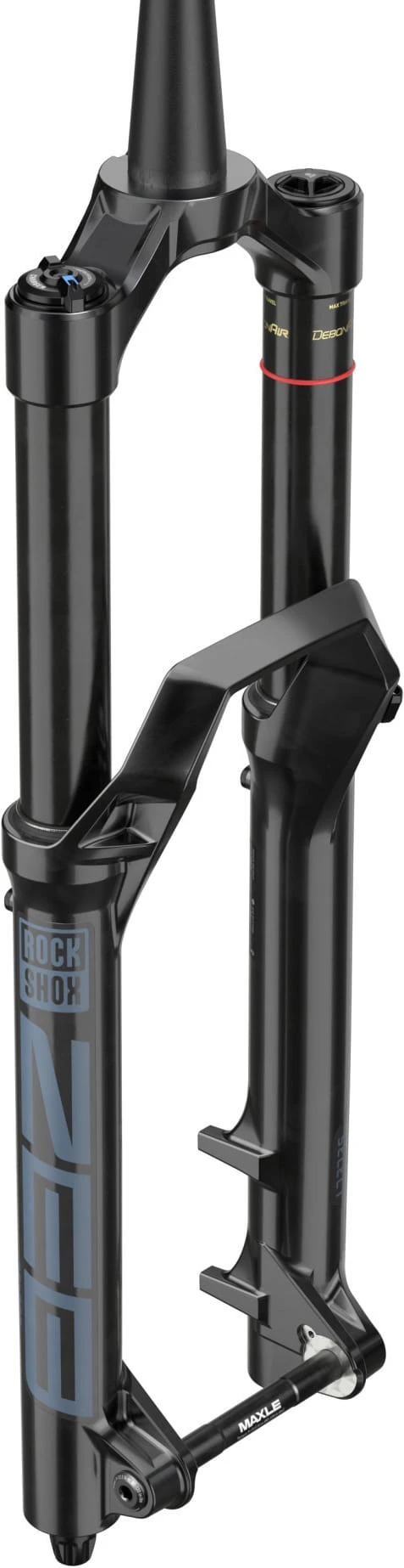 Rock-shox ZEB Select Debon Air+ RC - 29 Inch - 160 Mm Veerweg, Taps Toelopend, 44 Mm Offset - Zwart 1 Rock-shox ZEB Select Debon Air+ RC - 29 Inch - 160 Mm Veerweg, Taps Toelopend, 44 Mm Offset - Zwart