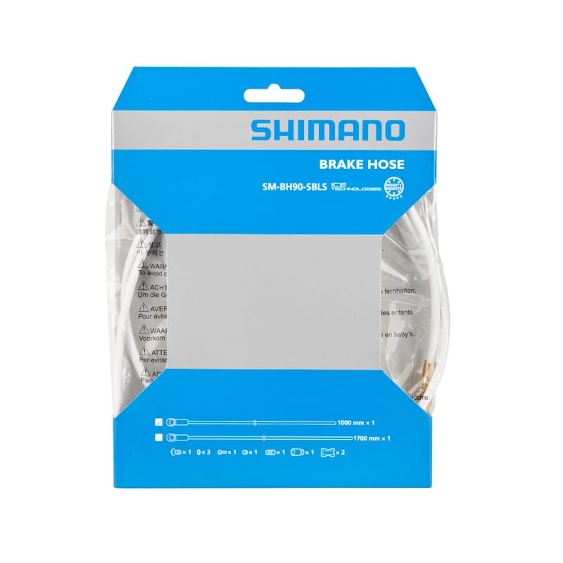 Shimano SAINT Remleiding SM-BH90-SBLS - Zwart 2 Shimano SAINT Remleiding SM-BH90-SBLS - Zwart - Afbeelding 2