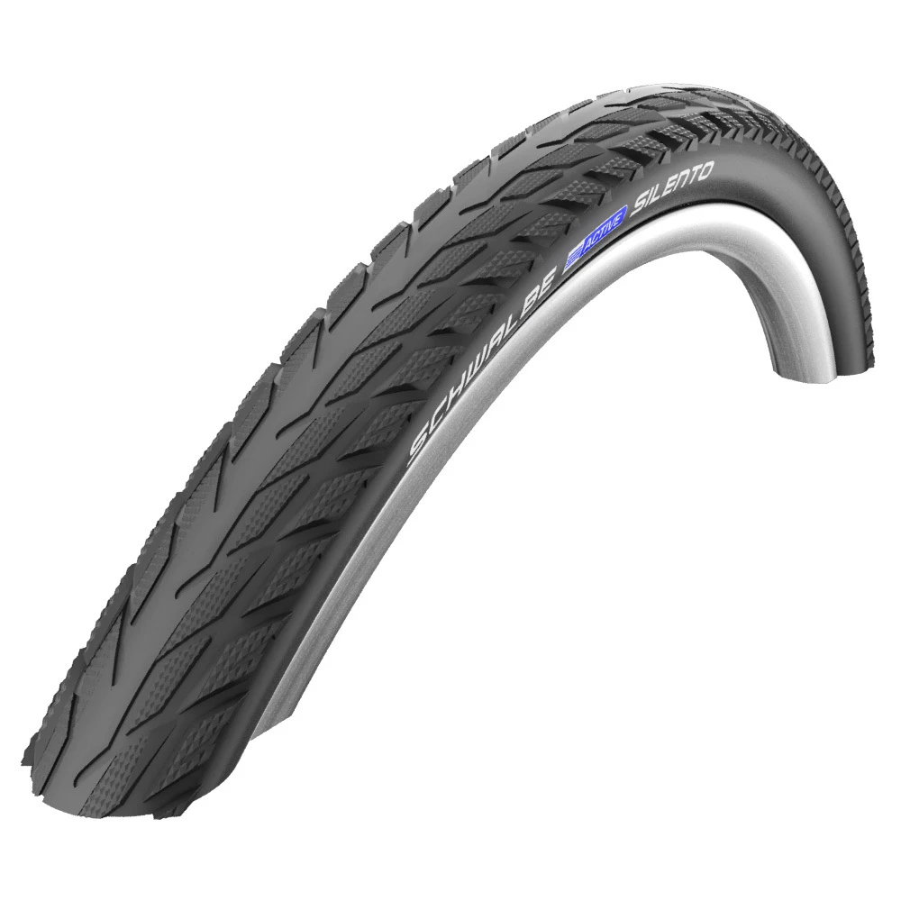 Schwalbe Silento Clincher Band - 26x1.75 Inch - K-Guard - SBC - Reflecterende Strepen - Zwart 1 Schwalbe Silento Clincher Band - 26x1.75 Inch - K-Guard - SBC - Reflecterende Strepen - Zwart