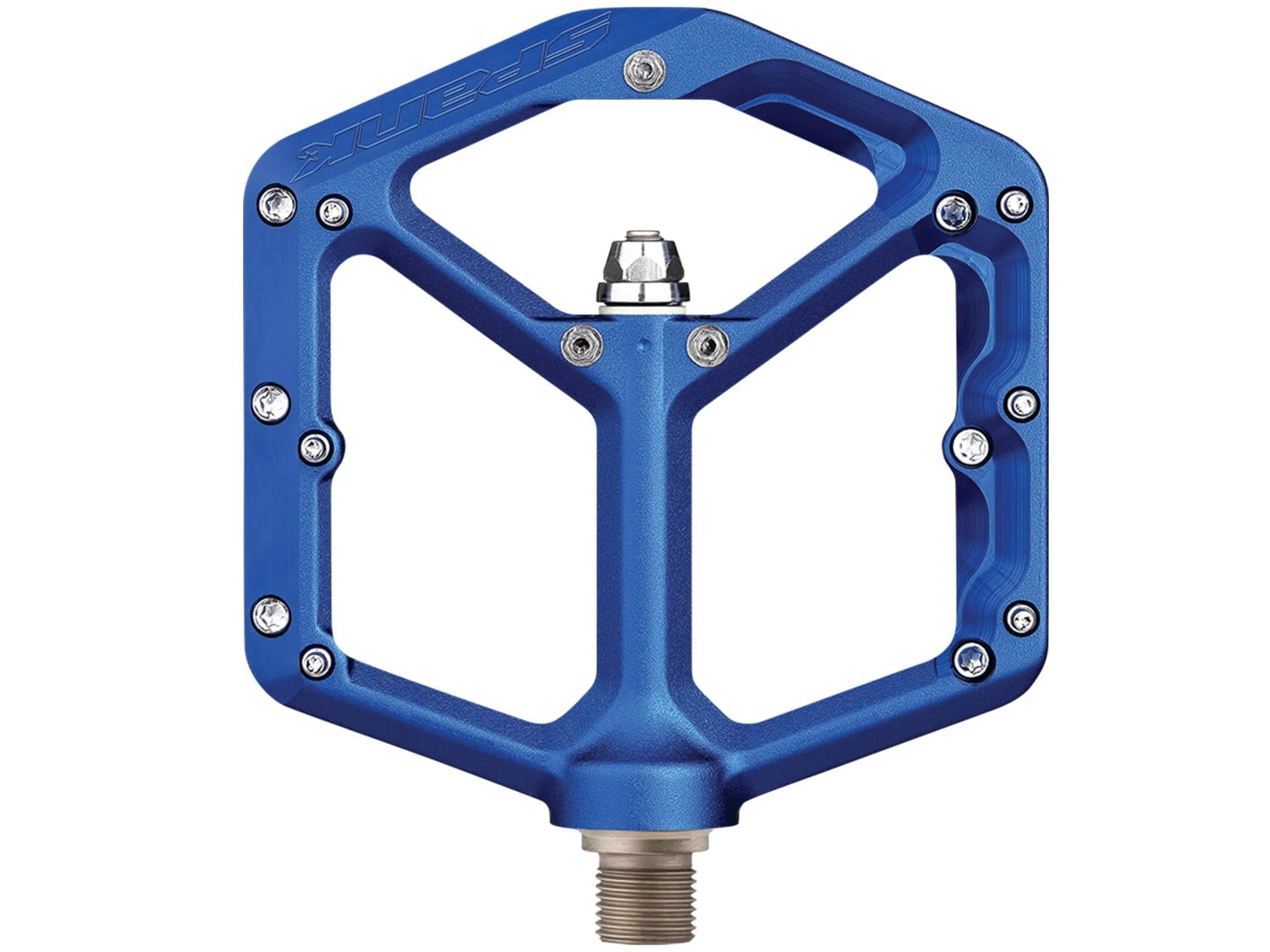 SPANK Oozy Reboot Plat Pedaal - Blauw 1 SPANK Oozy Reboot Plat Pedaal - Blauw