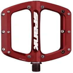 SPANK Spoon Reboot Plat Pedaal - Rood