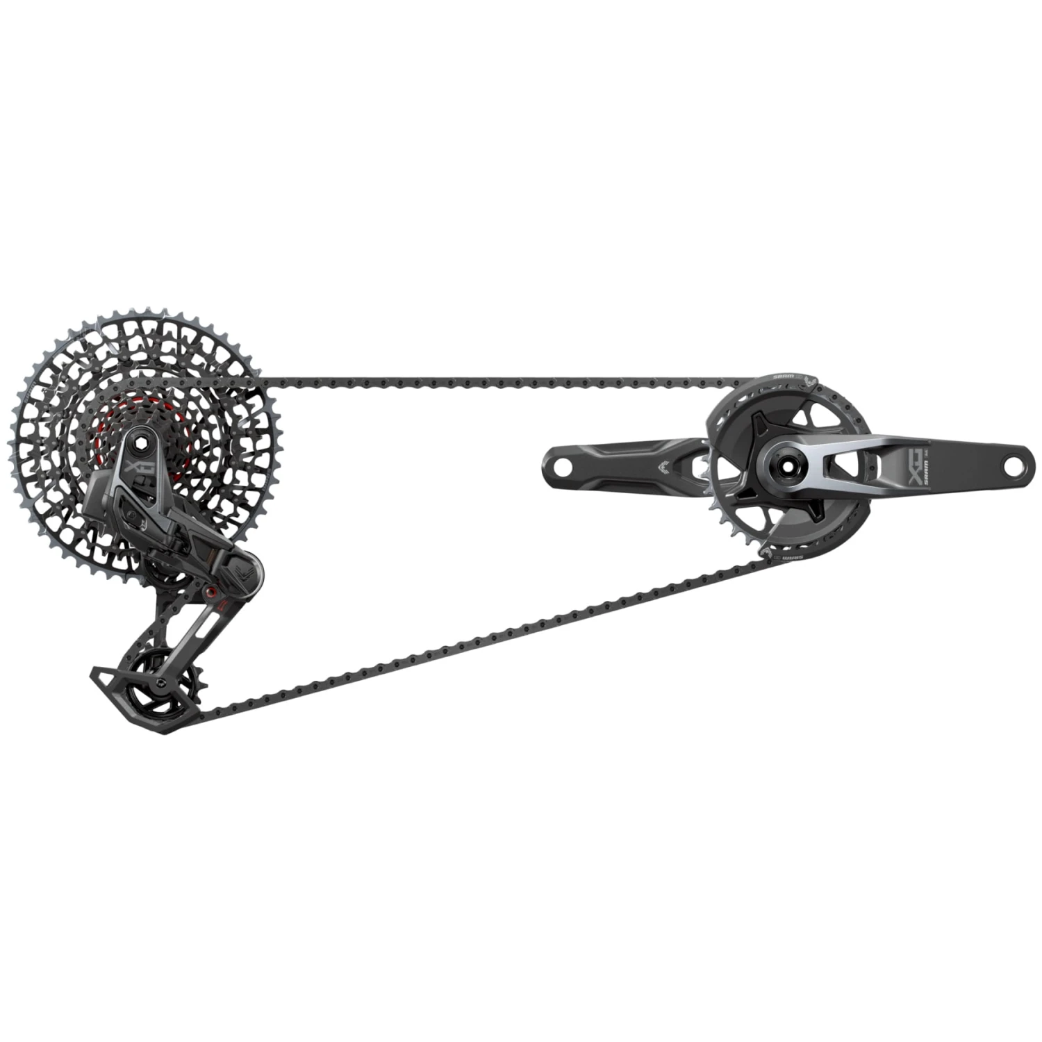 SRAM X0 Eagle AXS Transmissiegroep 1 SRAM X0 Eagle AXS Transmissiegroep