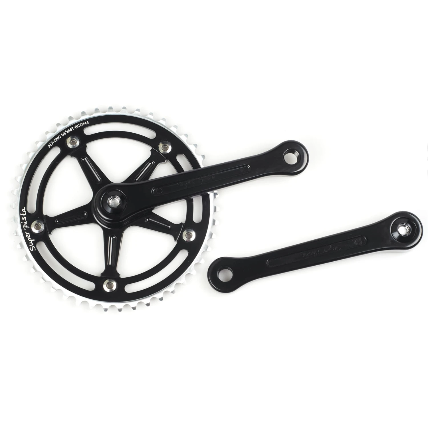 Super Pista Crankstel 165mm 3 Super Pista Crankstel 165mm - Afbeelding 3