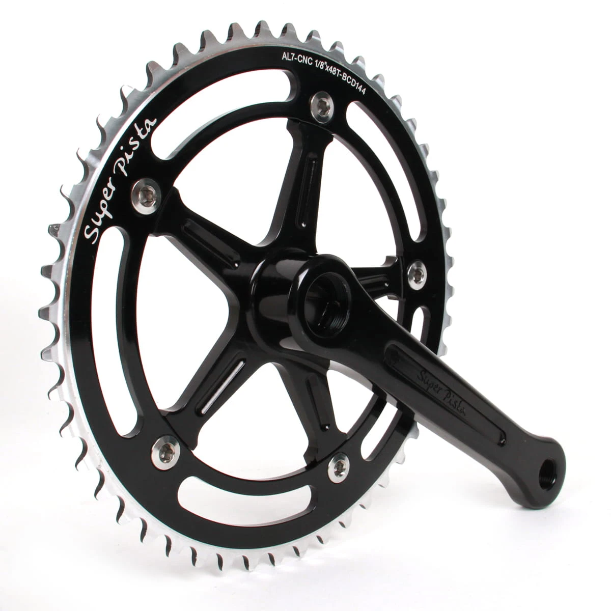 Super Pista Crankstel 165mm 5 Super Pista Crankstel 165mm - Afbeelding 5