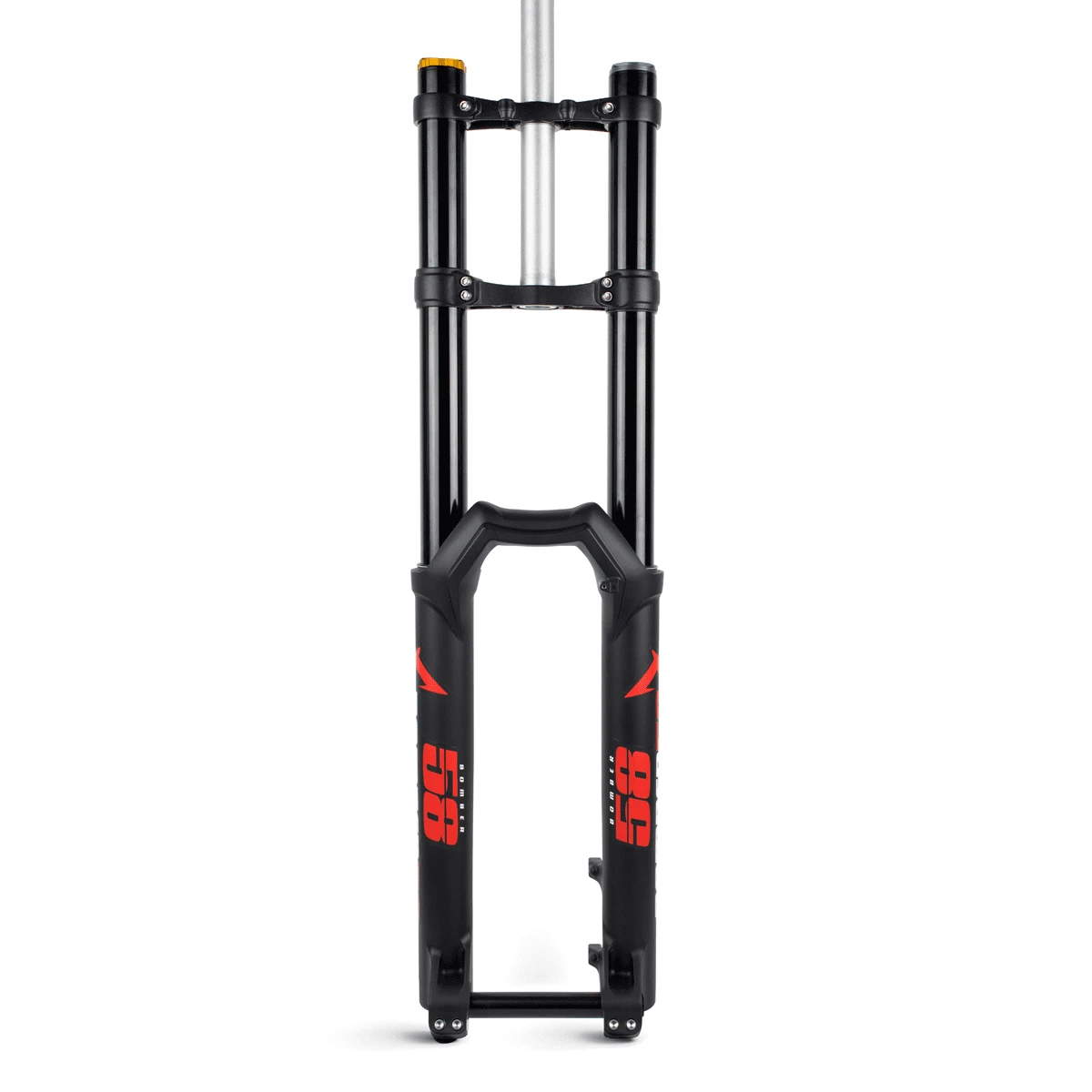 Marzocchi Bomber 58 27,5 Inch - 203 Mm Veerweg - 52 Mm Offset, 20x110 Mm - Zwart/zwart 2 Marzocchi Bomber 58 27,5 Inch - 203 Mm Veerweg - 52 Mm Offset, 20x110 Mm - Zwart/zwart - Afbeelding 2